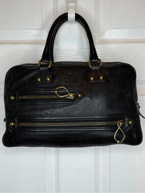 GUCCI LEATHER BOSTON BAG SATCHEL
HAND BAG